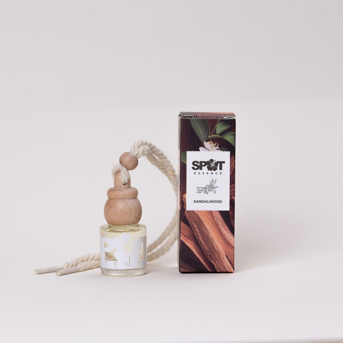 SPOT ESSENCE - Aromatizador de Auto 8ml Sandalwood Spot Essence