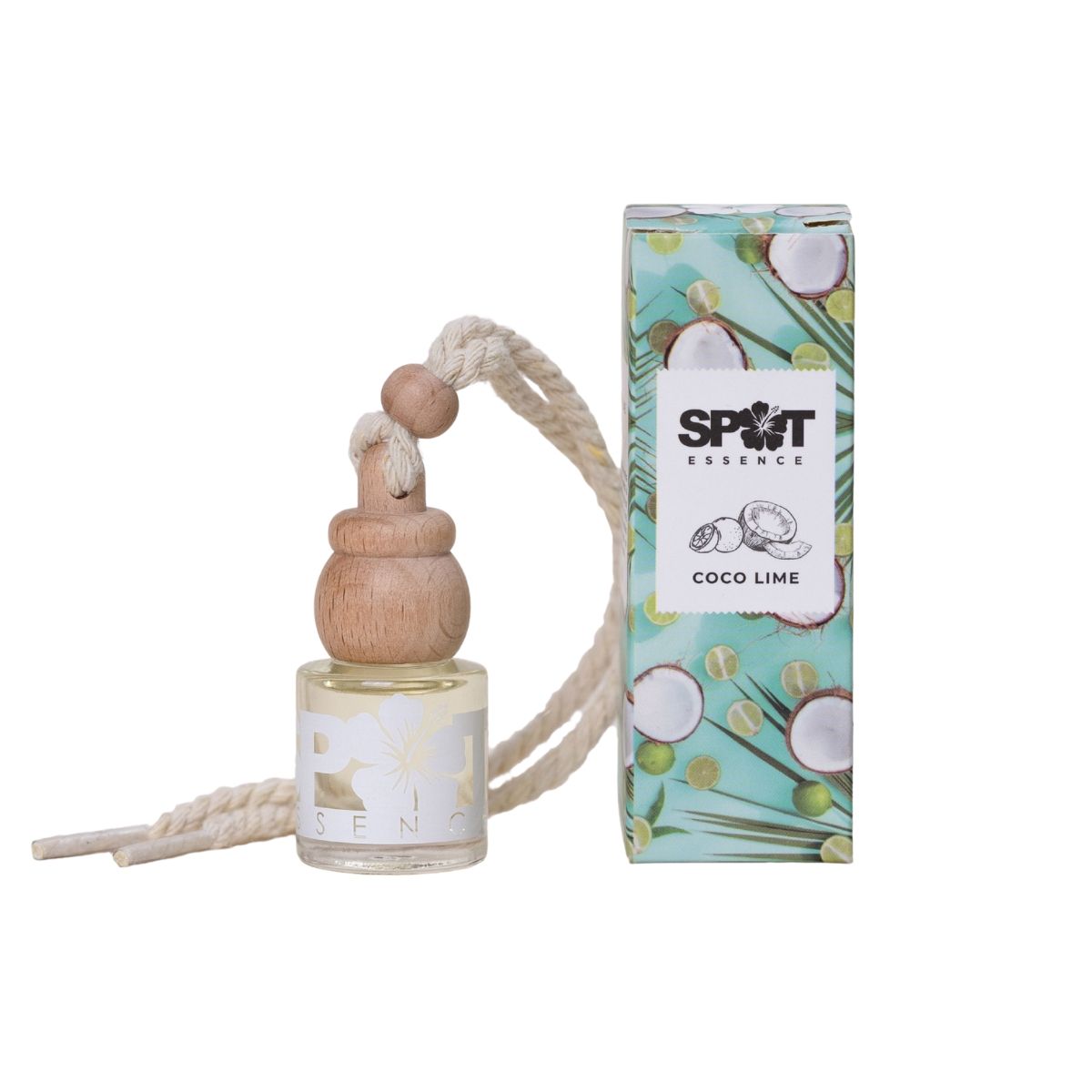 SPOT ESSENCE - Aromatizador de Auto 8ml Coco Lime Spot Essence