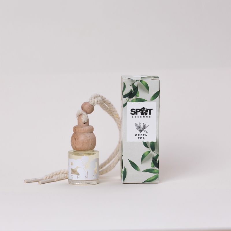 SPOT ESSENCE - Aromatizador de Auto 8ml Green Tea Spot Essence