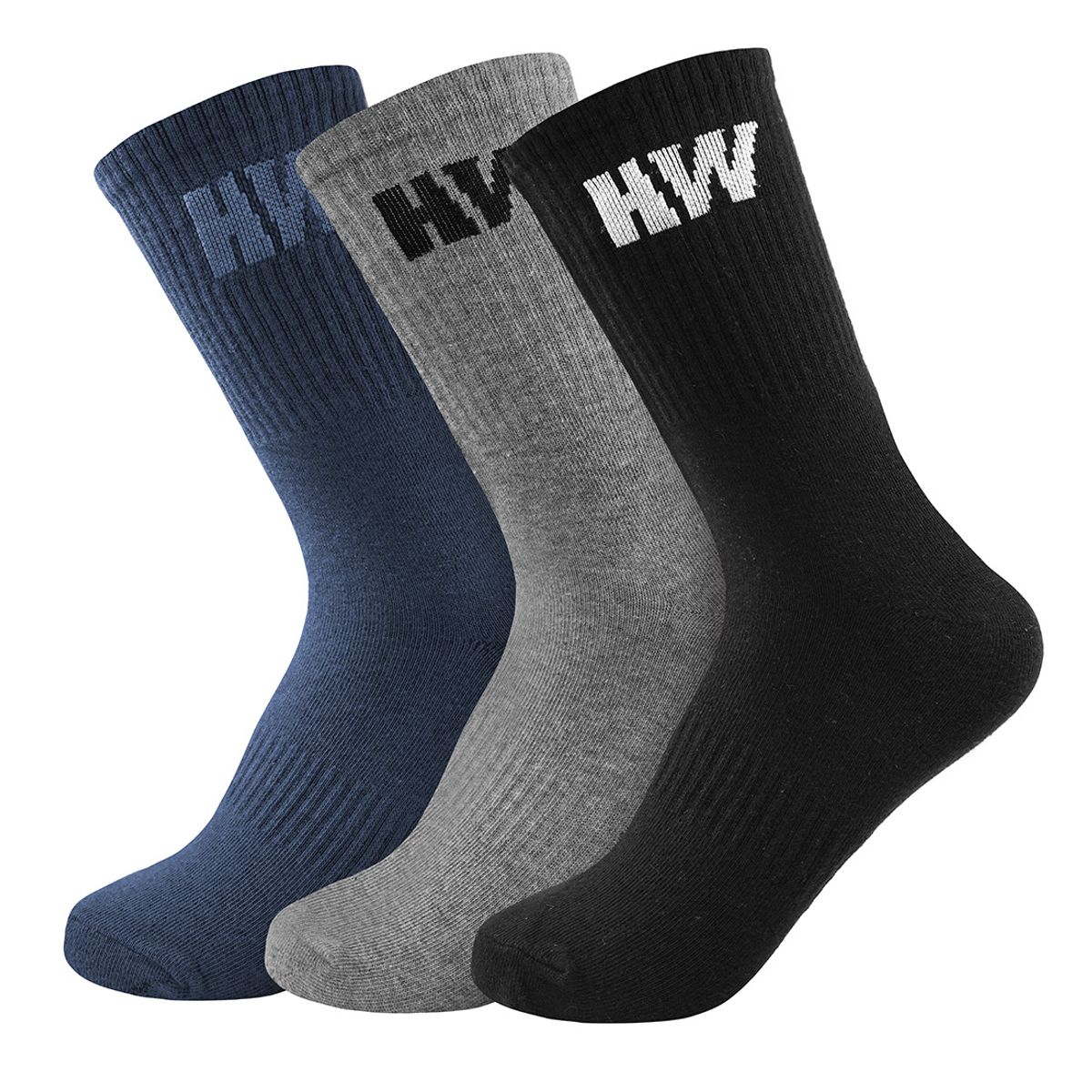 HARDWORK - Tripack Calcetines HW Algodón Mujer