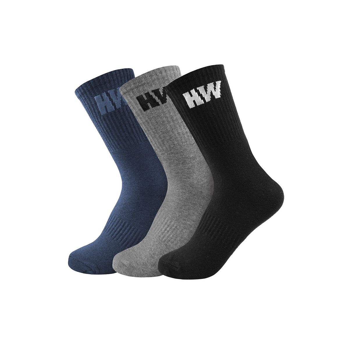 HARDWORK - Tripack Calcetines HW Algodón Mujer