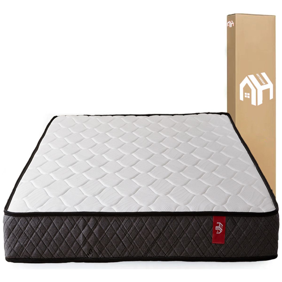 ANYHOGAR - Colchón Individual Caja Muelles Independientes 90x190x20 Cm