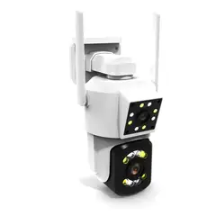 LISM - Cámara IP Inalámbrica Doble Lente WiFi para ExteriorInterior