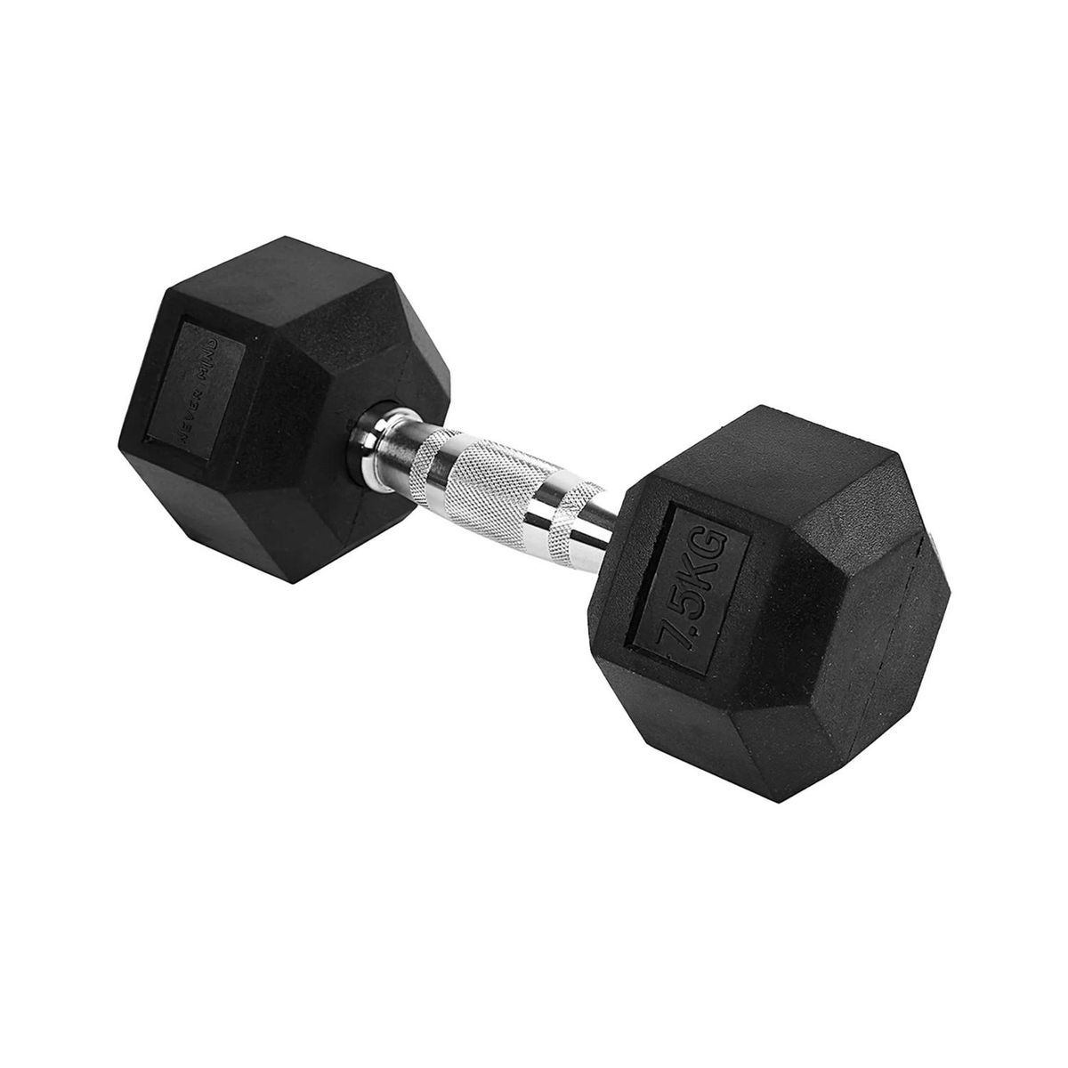 FOUR - Mancuerna Hexagonal - Negro - 7.5 kg