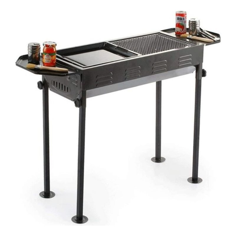 AFVENTURA - Estufa Parrilla Parrillera Portatil Plegable Barbacoa Asado