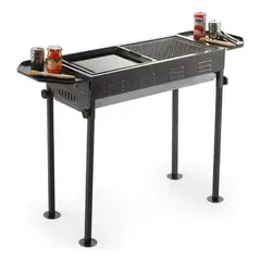 AFVENTURA - Estufa Parrilla Parrillera Portatil Plegable Barbacoa Asado