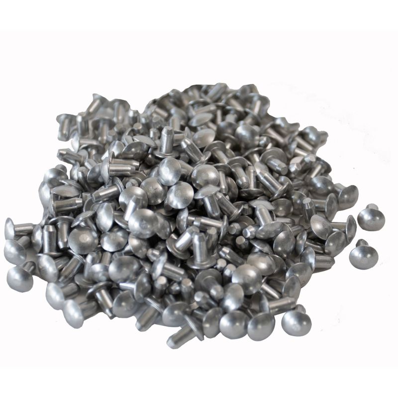 GENERICO - Remaches de golpe de aluminio 5 x 10