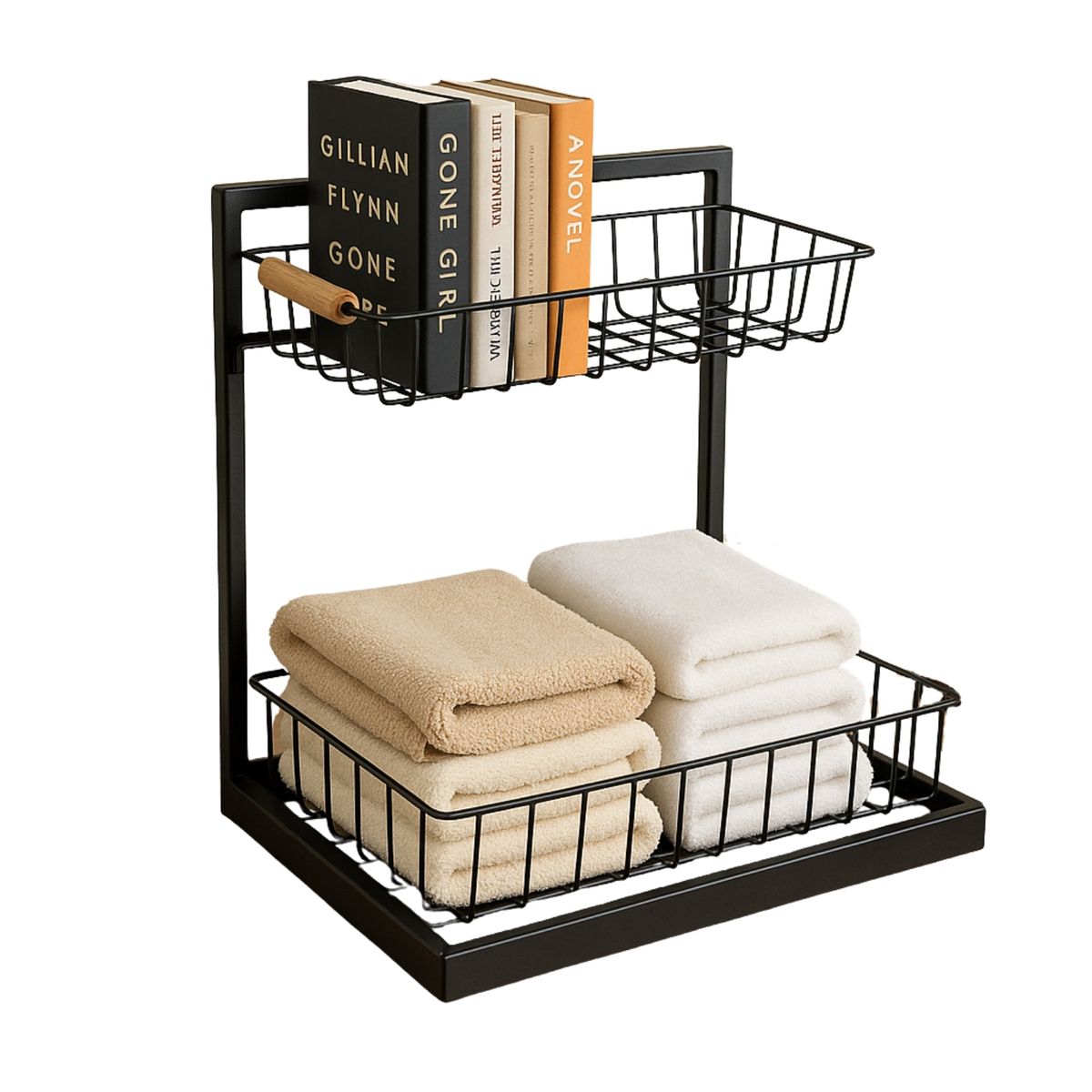 GENERICO - Organizador Estante Uso Bajo Lavaplatos 2 Nivele Cocina Baño