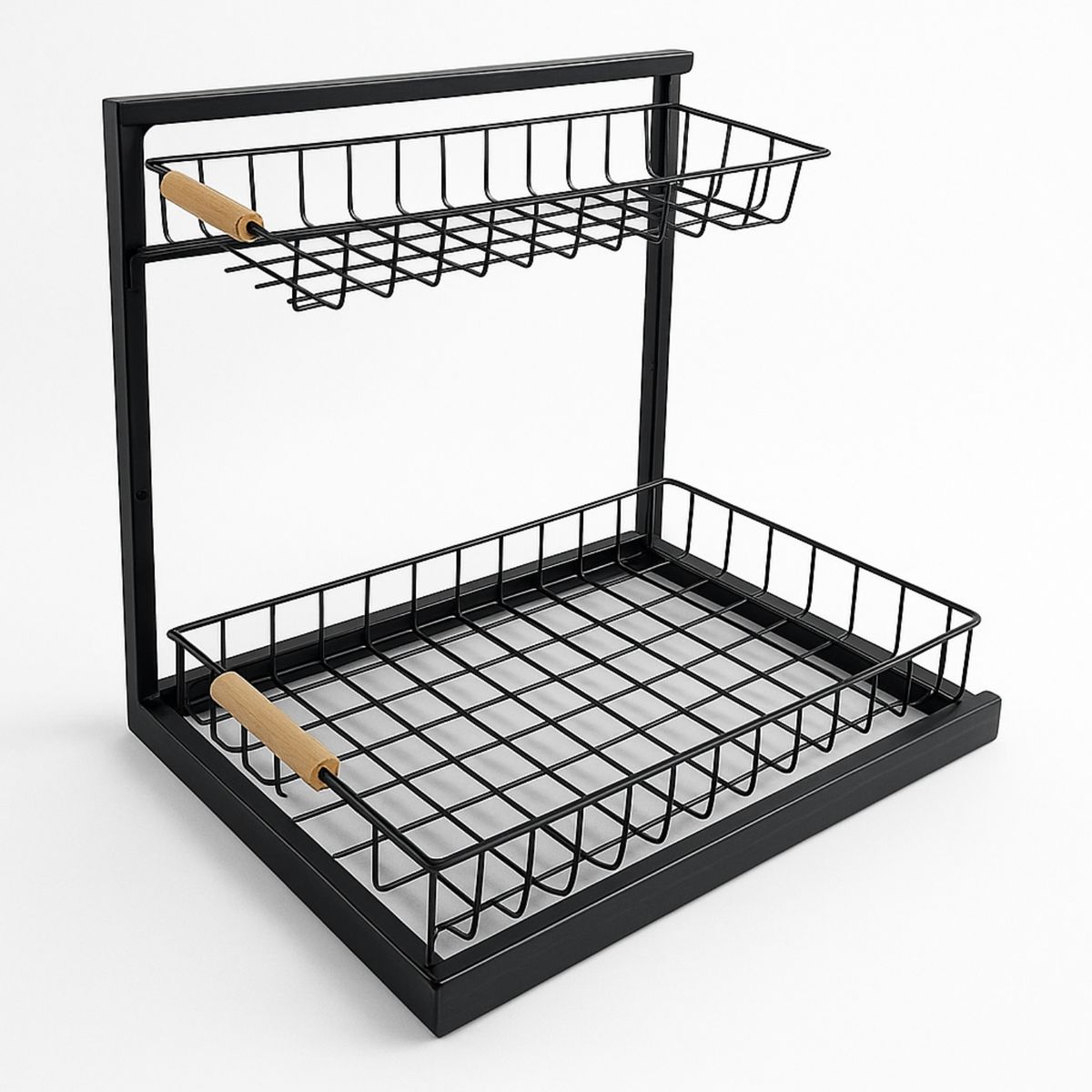 GENERICO - Organizador Estante Uso Bajo Lavaplatos 2 Nivele Cocina Baño