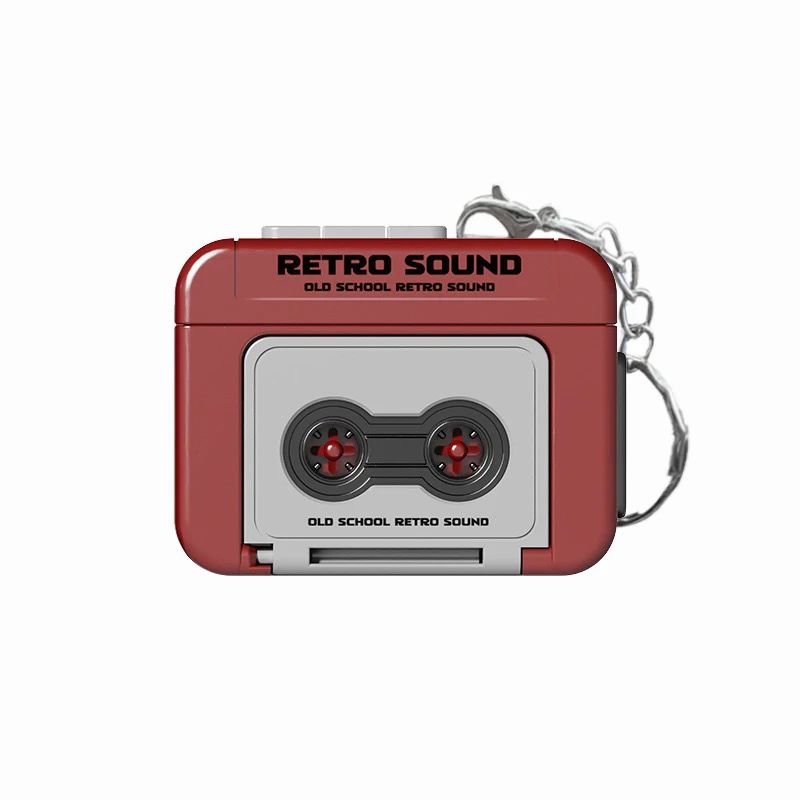 GENERICO - Llavero Grabadora Retro Ideal Para Regalar A Tú Pareja Amor