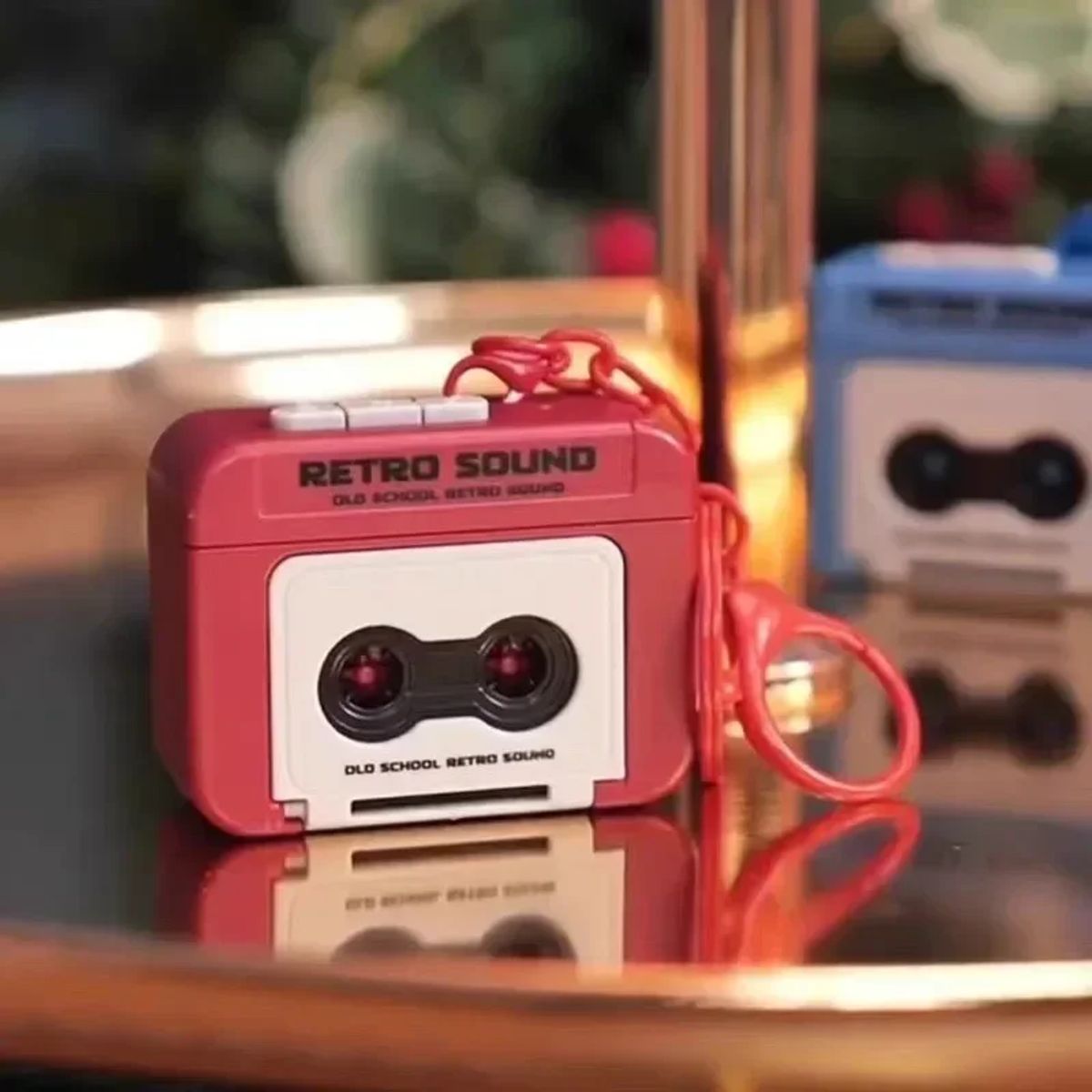 GENERICO - Llavero Grabadora Retro Ideal Para Regalar A Tú Pareja Amor