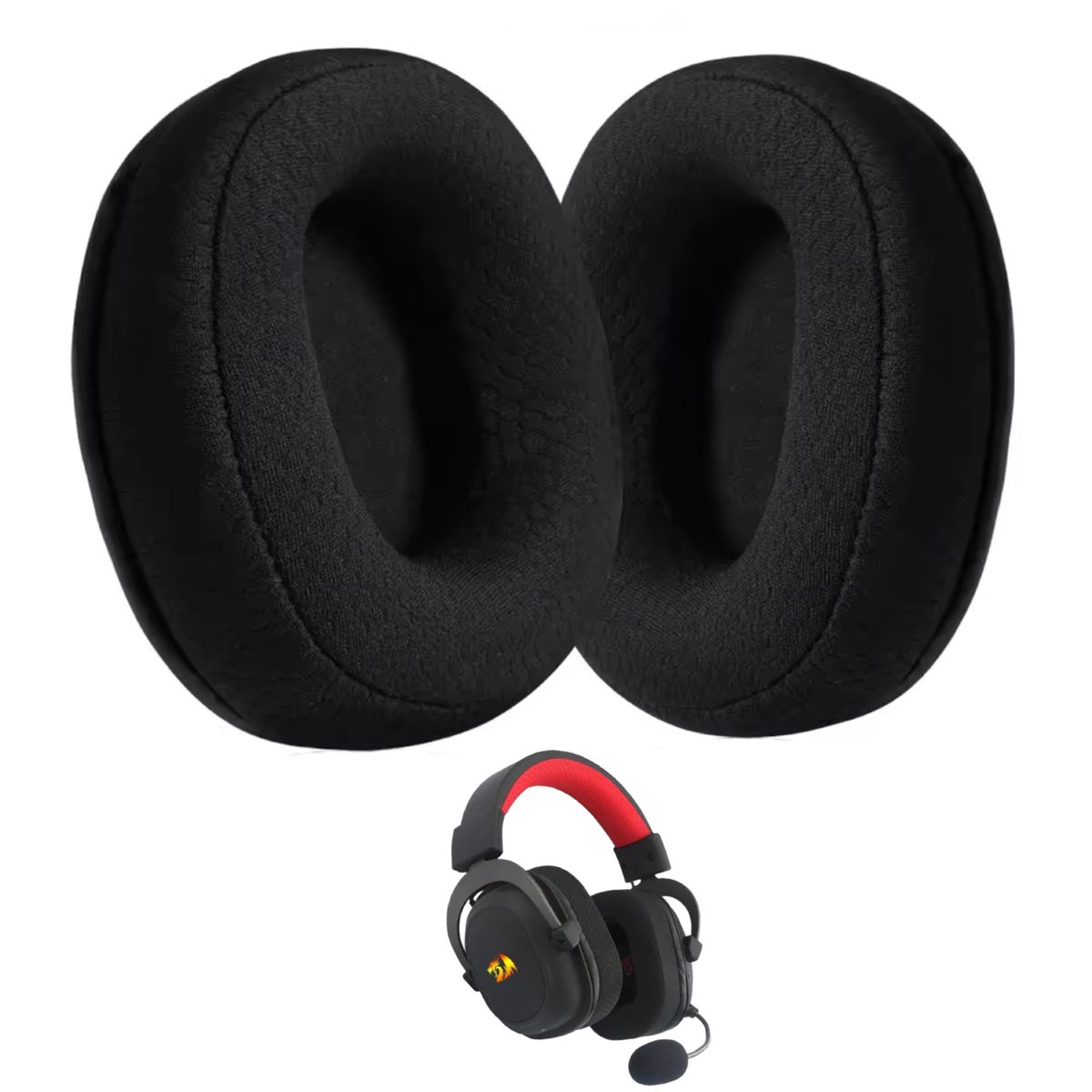 GENERICO - Almohadillas Para Audifonos Redragon Zeus-x H510 Helios H710 - Espuma