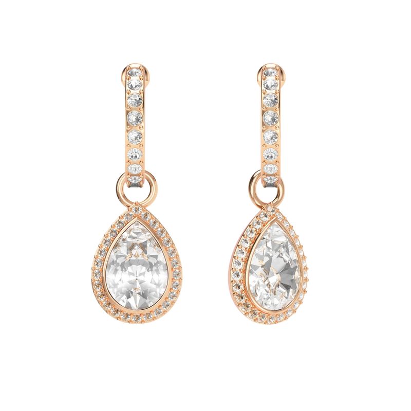 BLOOM CRYSTAL - Aros Eternity Mix lujo moderno con Cristal Austria Baño Oro Rosa