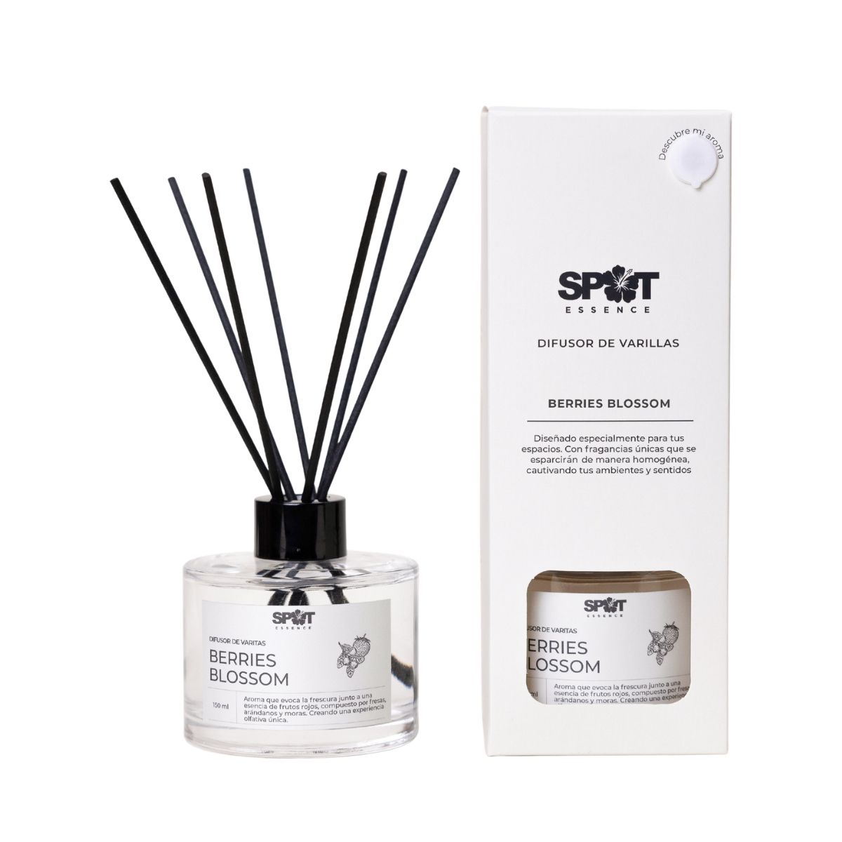 SPOT ESSENCE - Difusor de Varillas 150ml Berries Blossom