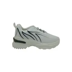 HERIEL - Zapatilla Blanca Print Plataforma Mujer