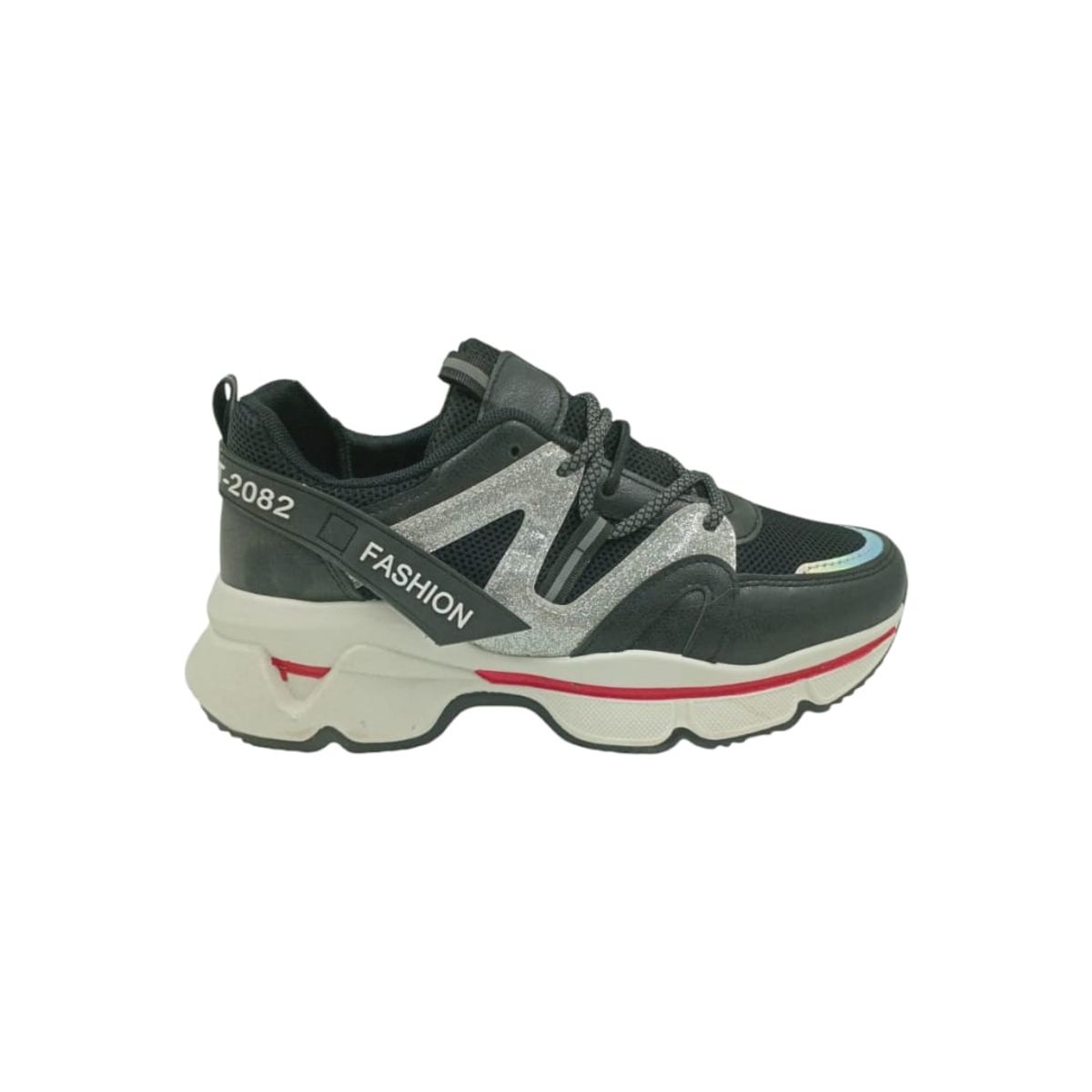 HERIEL - Zapatilla Negra Mujer