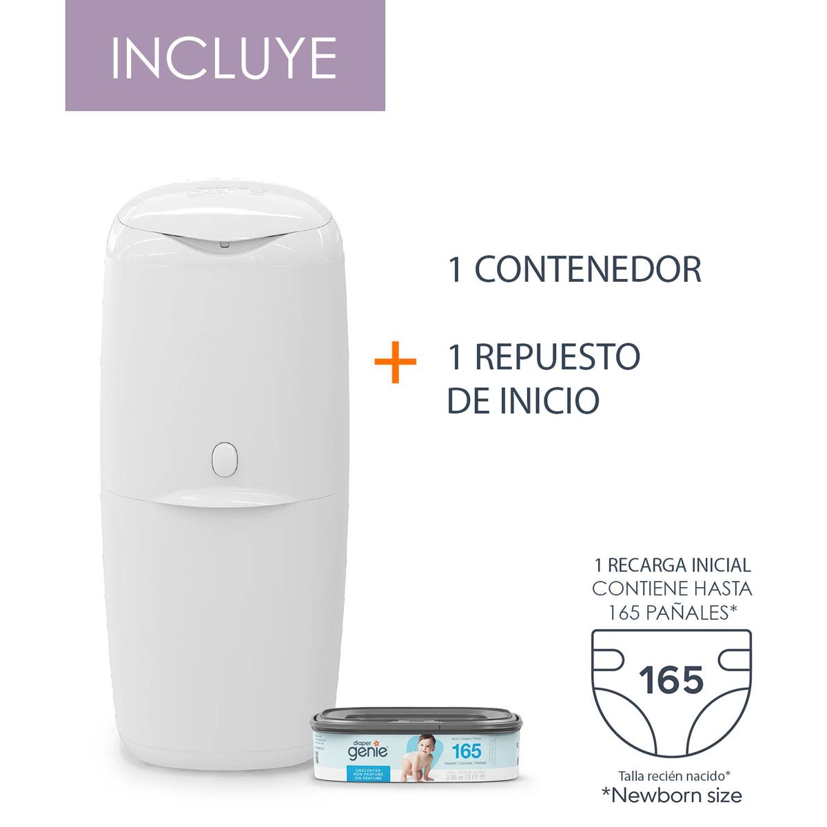 BBPRO - BASURERO DE PAÑAL MODELO COMPAC