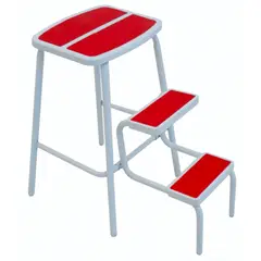 AGM - Piso Escala Titan Rojo-Blanco