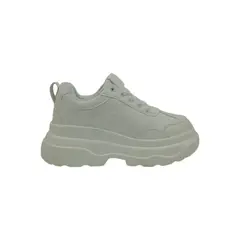 HERIEL - Zapatilla Blanca Plataforma Mujer