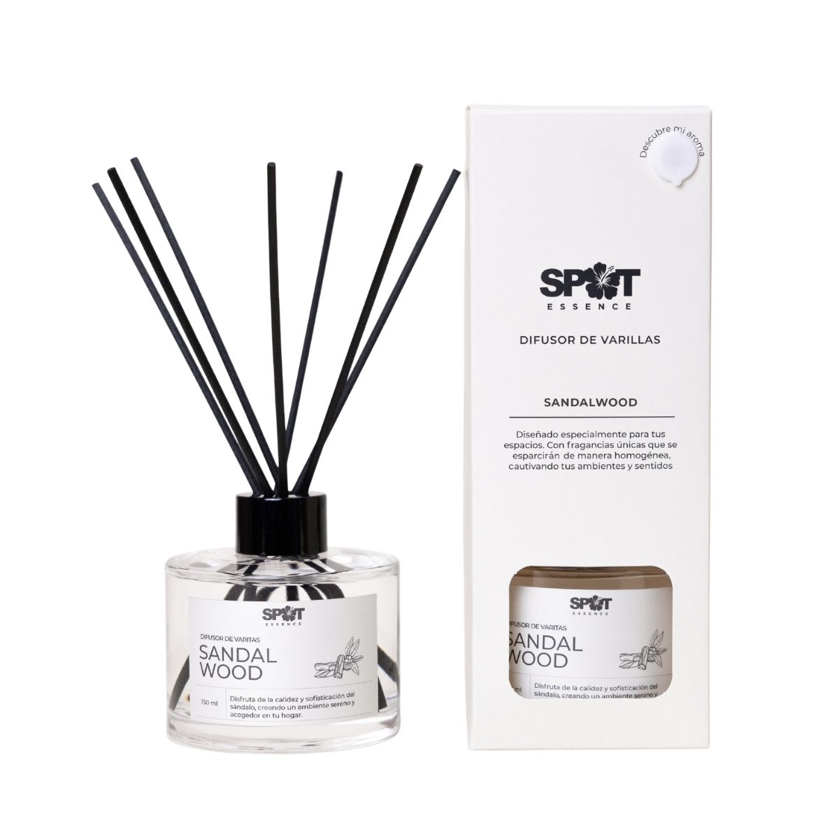 SPOT ESSENCE - Difusor de Varillas 150ml Sandalwood