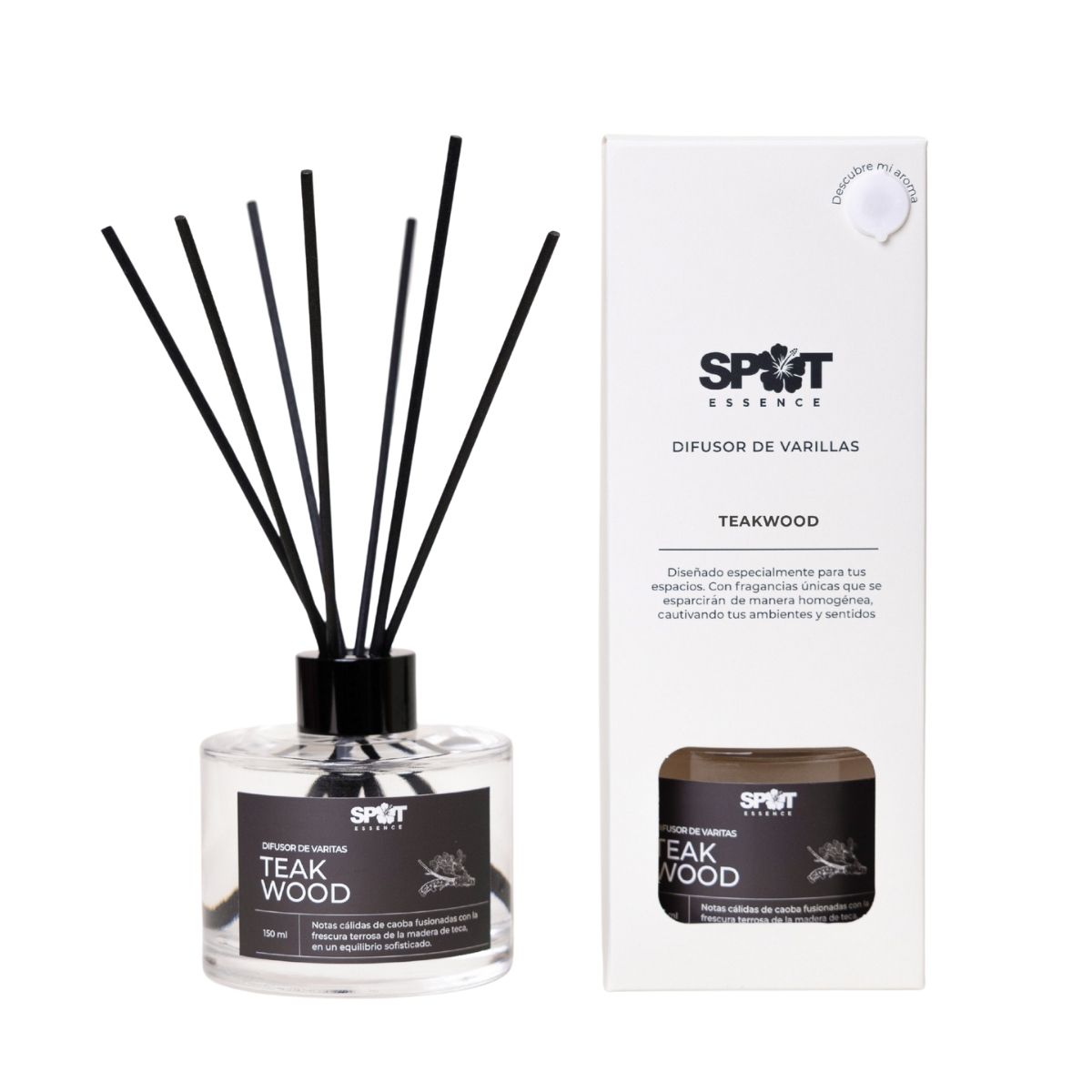 SPOT ESSENCE - Difusor de Varillas 150ml Teakwood