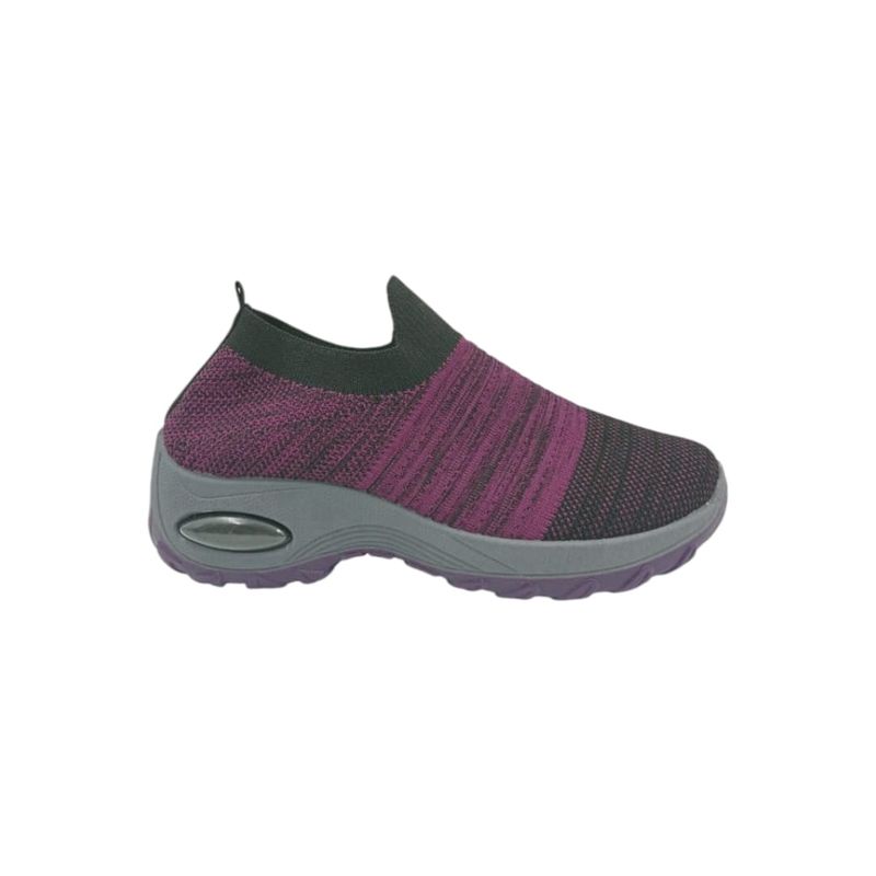 HERIEL - Zapatilla Purpura Plataforma Mujer