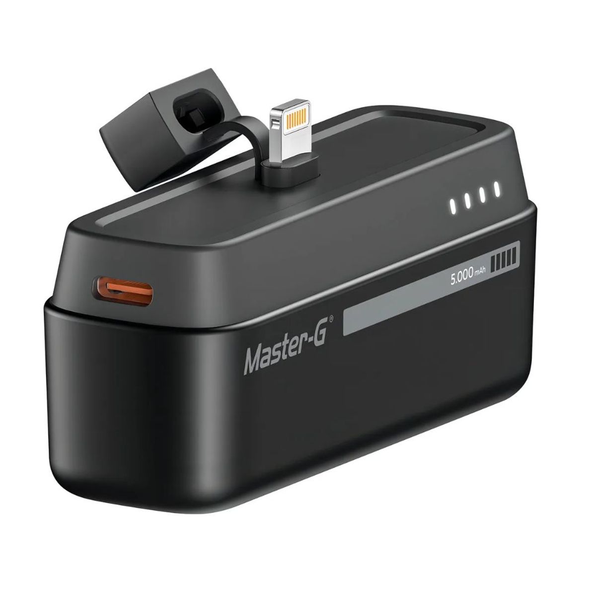 MASTER G - Mini Power Band Bateria Externa Powerbank 5000mah 20w Lightning Master-g