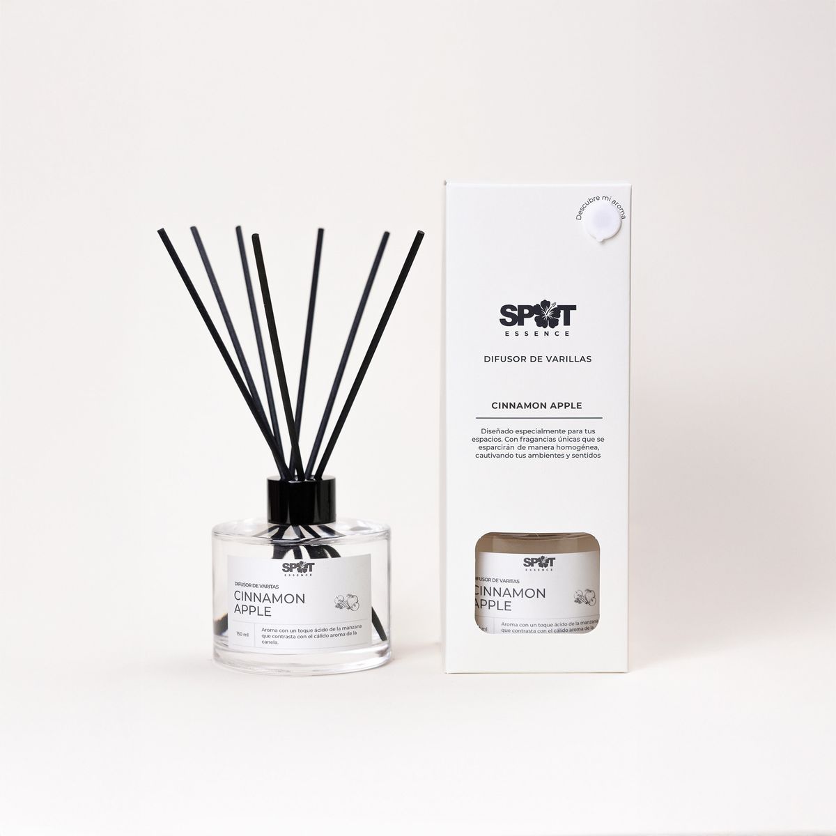 SPOT ESSENCE - Difusor de Varillas 150ml Cinnamon Apple