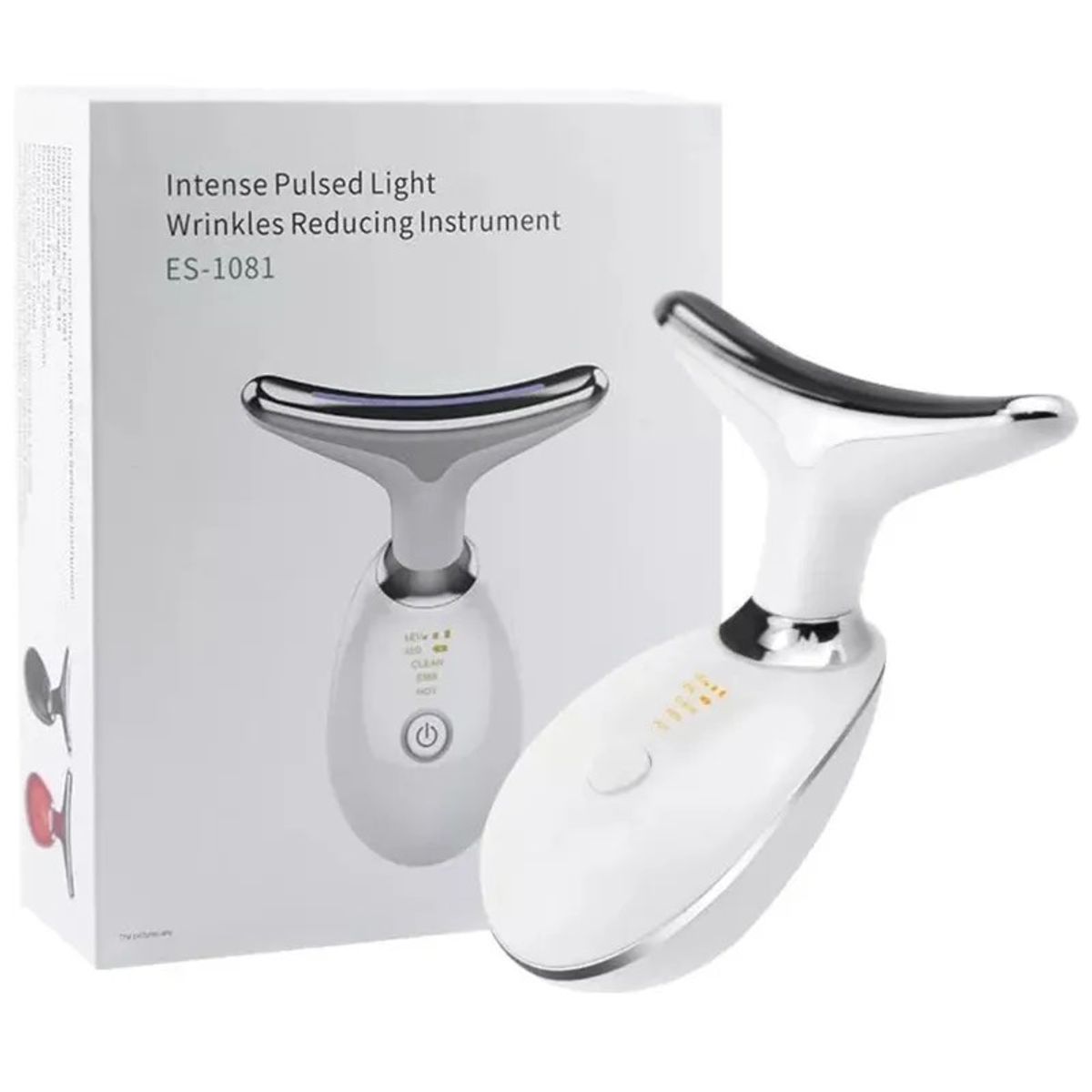 GENERICO - Masajeador Facial con Base de Luz