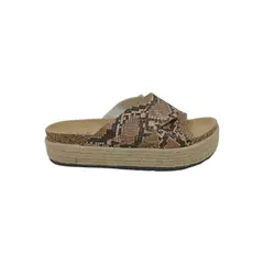 HERIEL - Sandalia Café Print Mujer