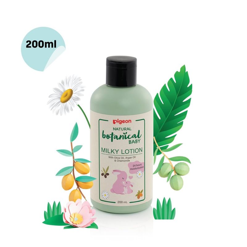 PIGEON - Botanical Baby Milky Lotion PIGEON 200 ml