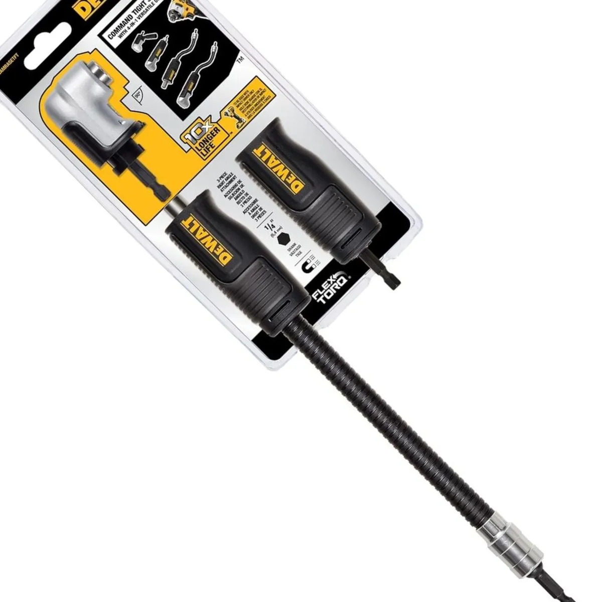 DEWALT - Set Adaptador para atornillar 90º Flextorq Dewalt DWAMRASETFT