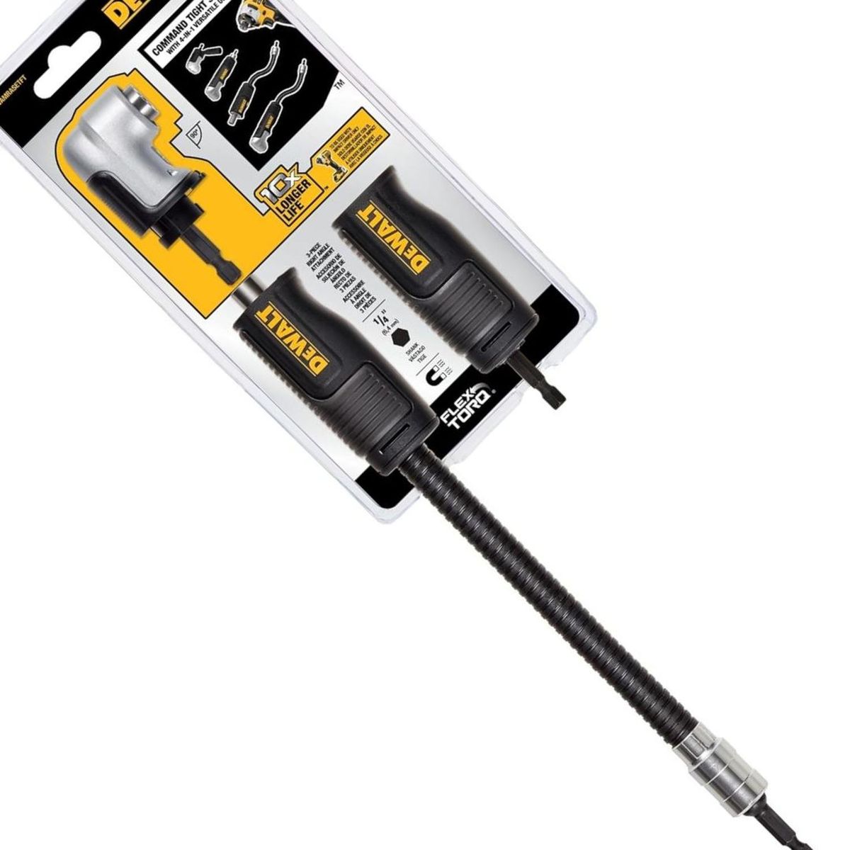 DEWALT - Set Adaptador para atornillar 90º Flextorq Dewalt DWAMRASETFT