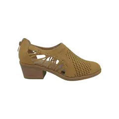 HERIEL - Zapato Camel Perforado Mujer