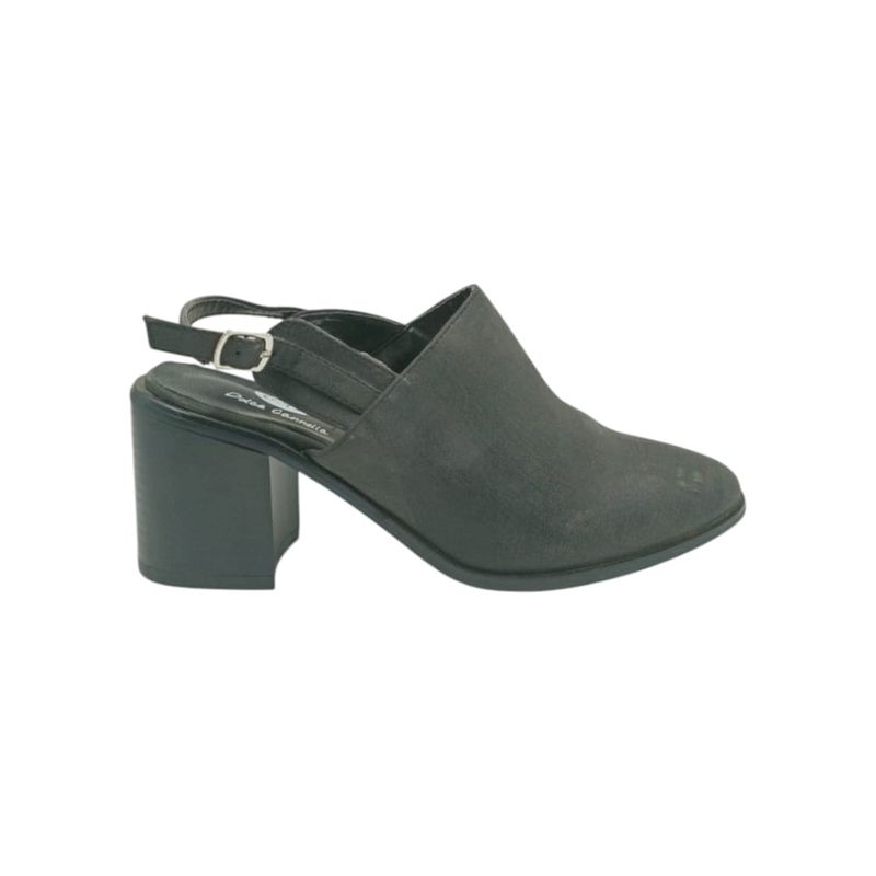 HERIEL - Zapato Negro Bajo Mujer