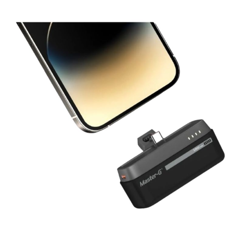 MASTER G - MINI POWER BANK MASTER-G PORTABLE 5000MAH NEGRO UCP5PDCB
