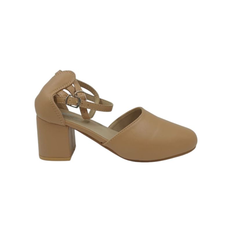HERIEL - Zapato Beige Taco Mujer