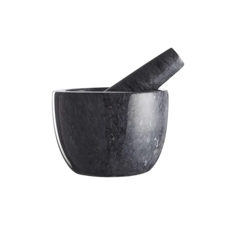 DAY - Mortero Marmol Negro 13 cm DAY