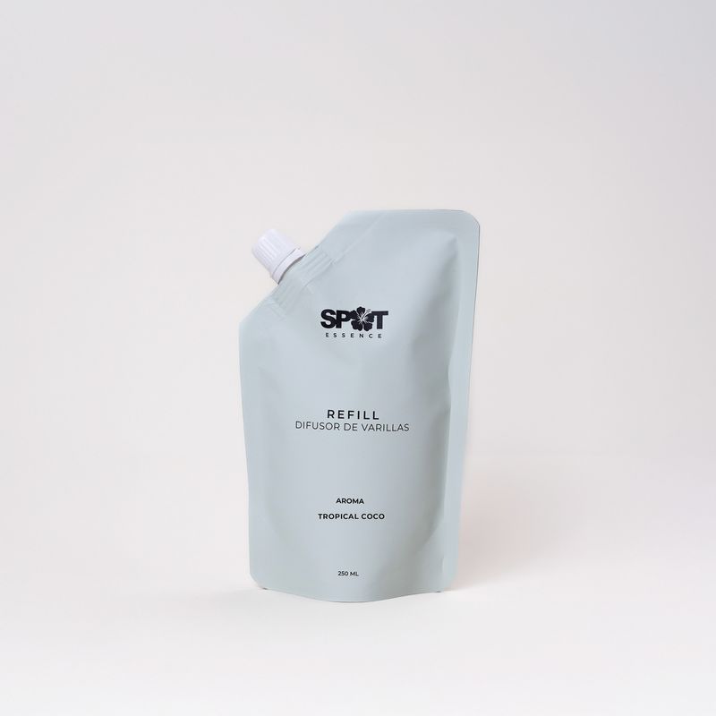 SPOT ESSENCE - Refill Difusor de Varillas 250ml Tropical Coco