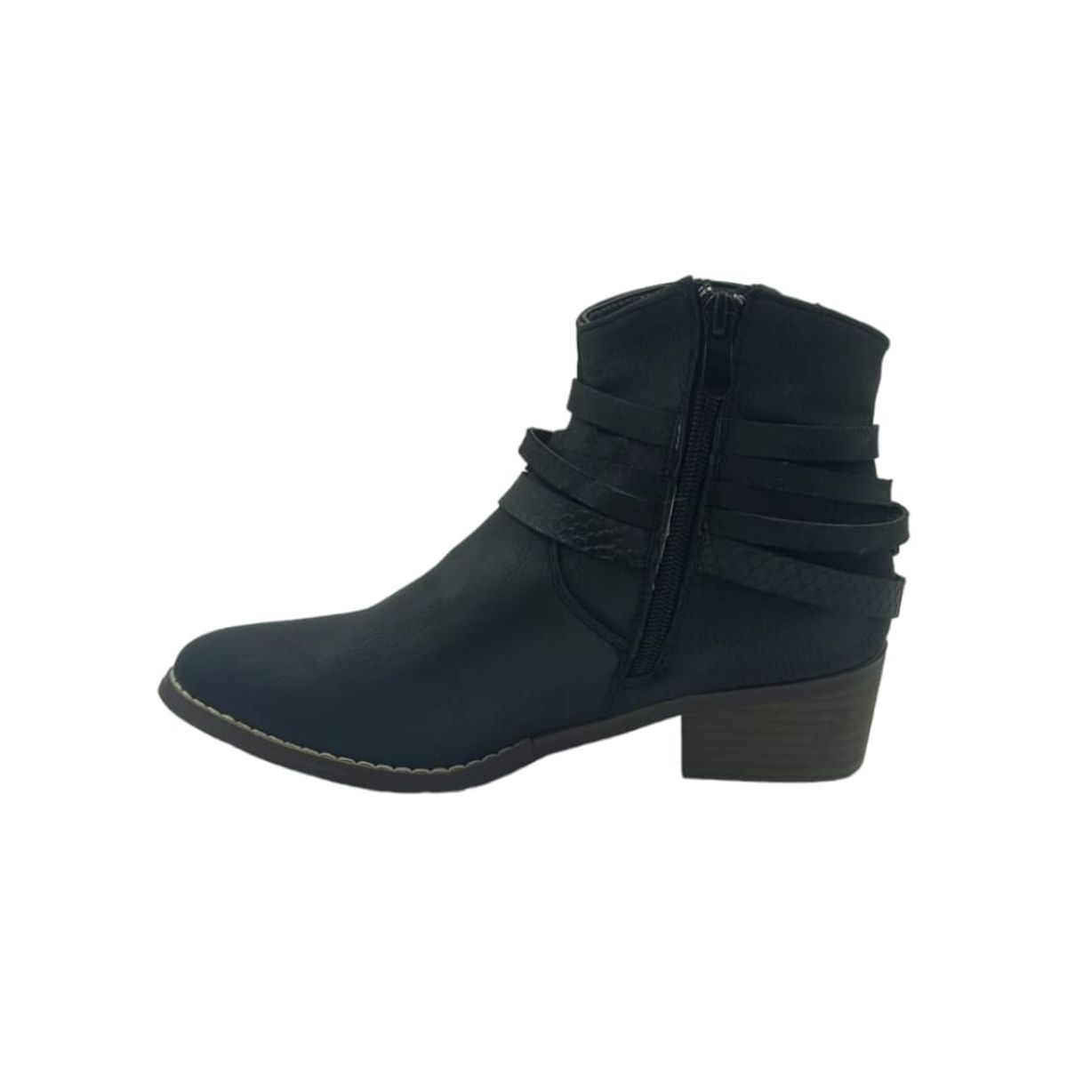 HERIEL - Botín Negro Bajo Mujer