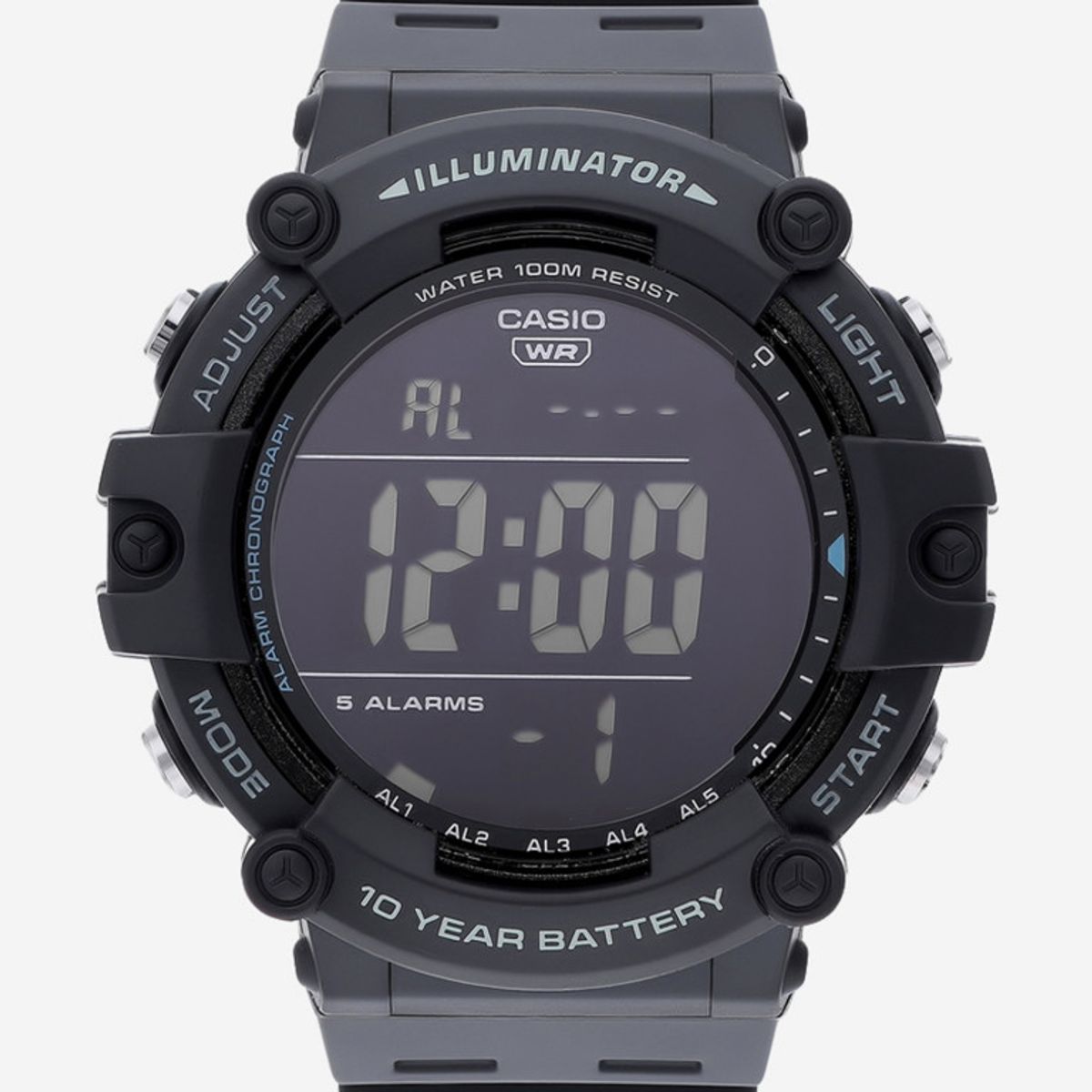 CASIO - RELOJ CASIO AE1500WH-8BV HOMBRE PANTALLA NEGATIVA ILUMINATOR