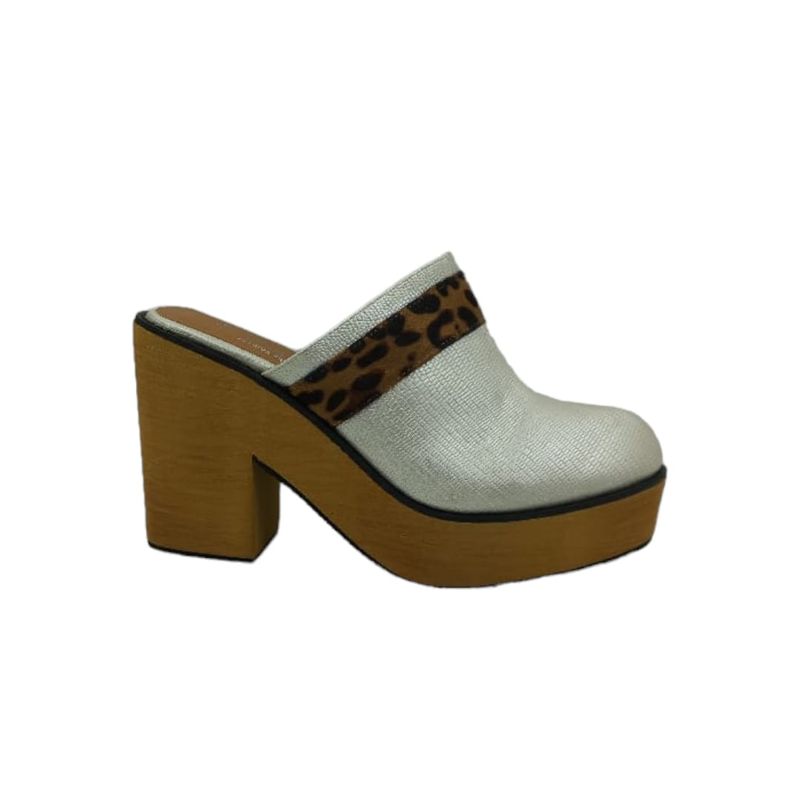 HERIEL - Zapato Blanco Plataforma Mujer