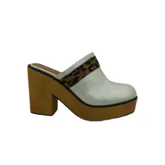 HERIEL - Zapato Blanco Plataforma Mujer