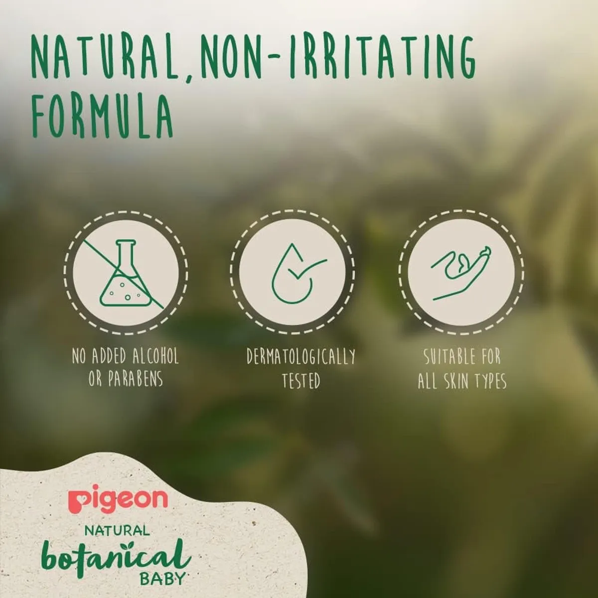 PIGEON - Botanical Baby Head y Body Wash 200 ml