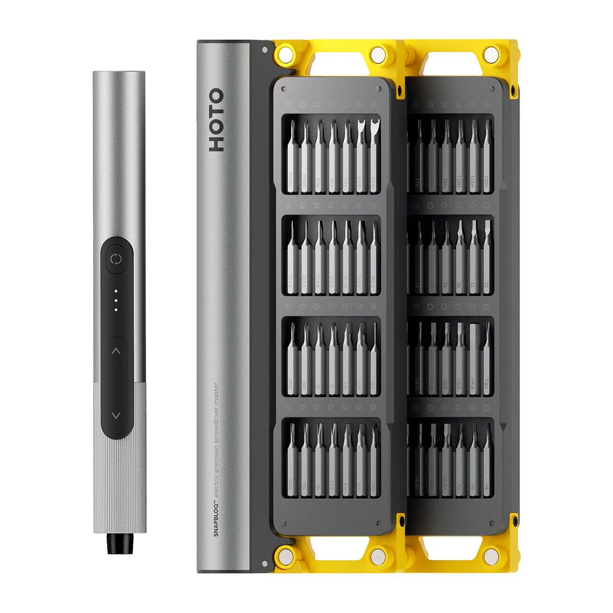 HOTO - HOTO Destornillador de Precisión SNAPBLOQ S-A01 56 Piezas