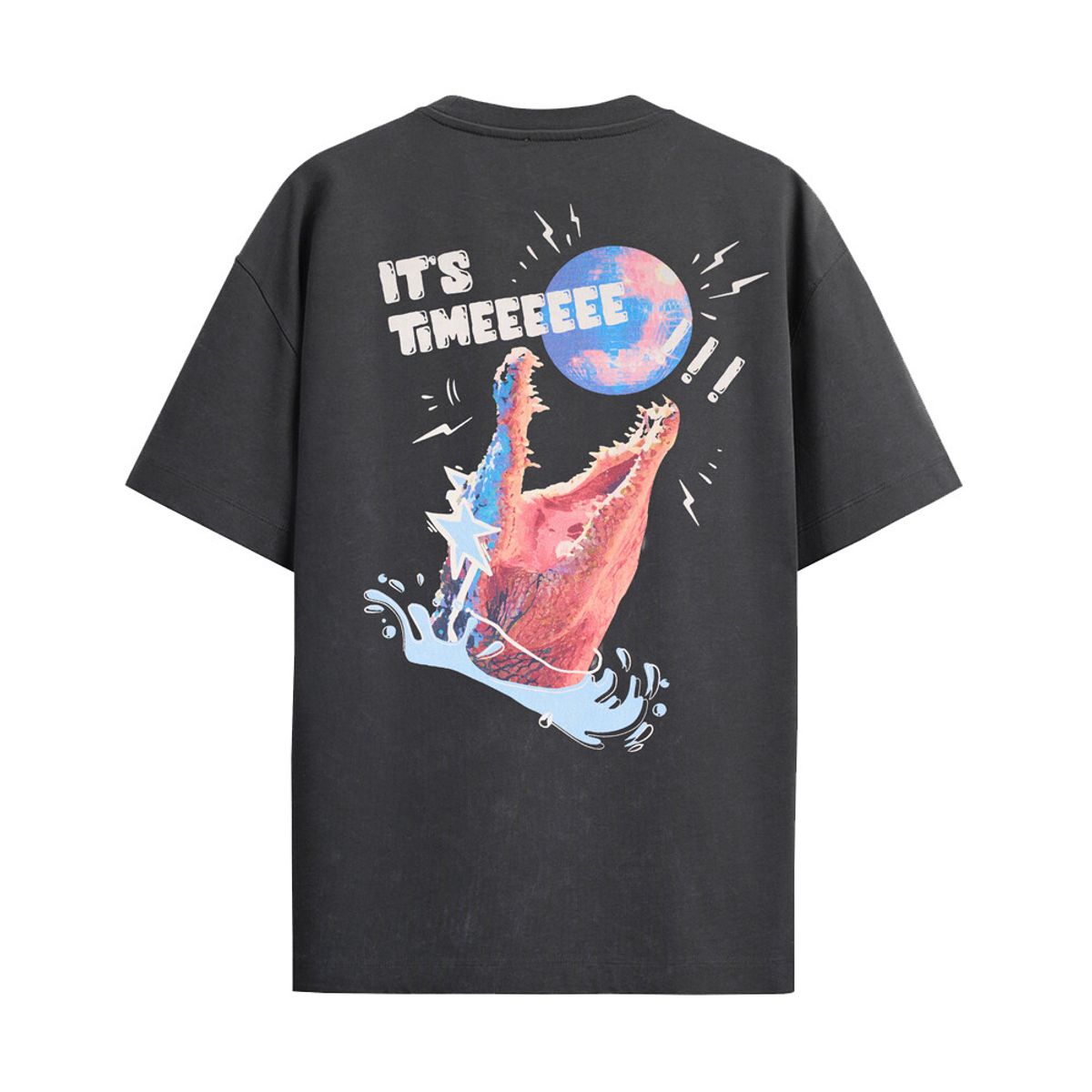 NIXON - Polera Nixon Men Crocodile Light Black