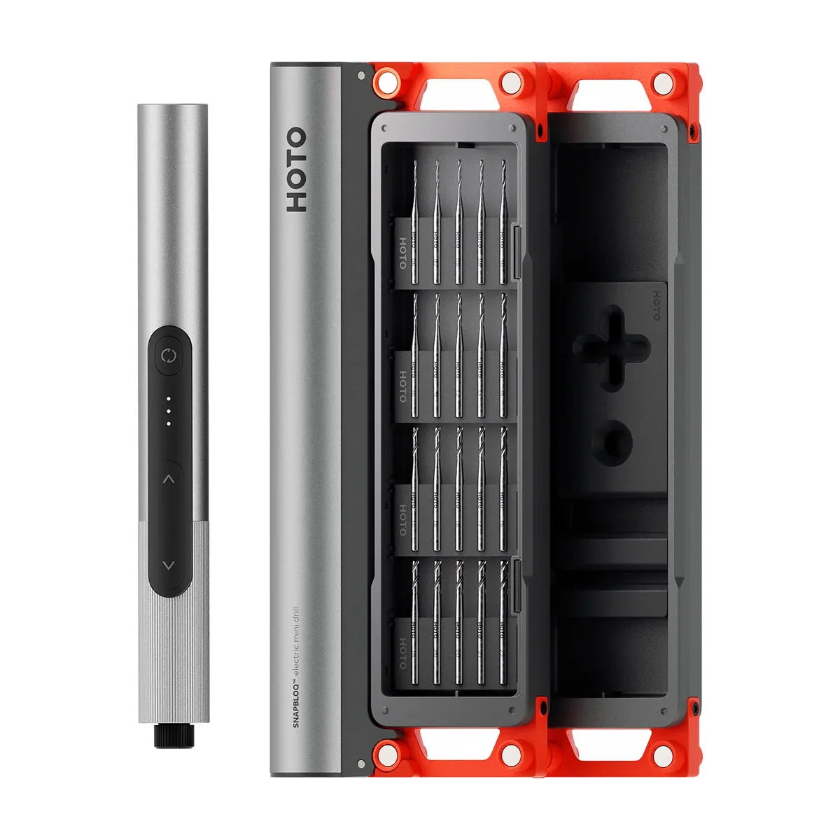 HOTO - HOTO Mini Taladro Eléctrico SNAPBLOQ D-A03 20 Piezas