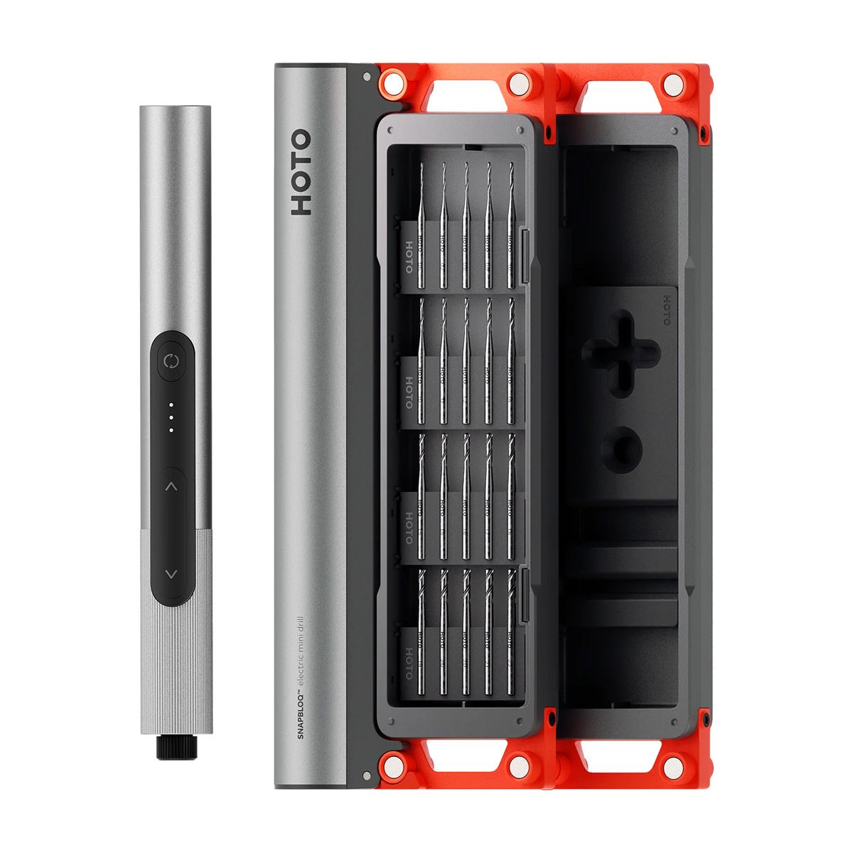 HOTO - HOTO Mini Taladro Eléctrico SNAPBLOQ D-A03 20 Piezas