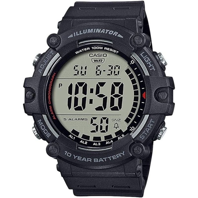 CASIO - RELOJ CASIO AE1500WH-1AV HOMBRE DEPORTIVO ILUMINATOR