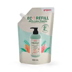 PIGEON - Botanical Baby Head y Body Wash 900 ml Refill